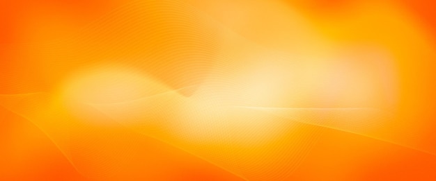 Fondo de luz naranja de ondas abstractas