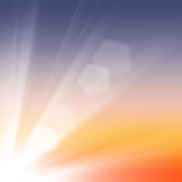 Fondo de luz del sol