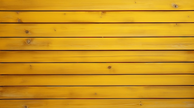 Fondo de madera amarillo vibrante con capas dimensionales