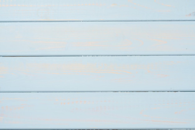 Fondo de madera horizontal azul claro con espacio de copia