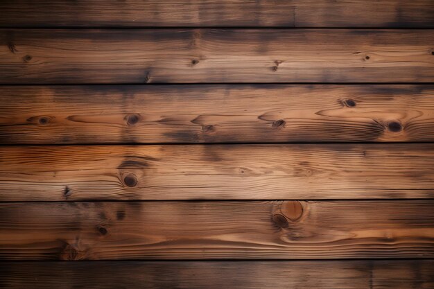 Fondo de madera marrón antiguo hecho de concepto de madera natural oscura ai