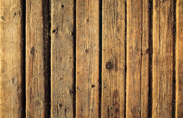 Fondo de madera marrón o textura de tablones como espacio de texto libre