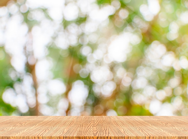 Fondo de madera con la naturaleza.