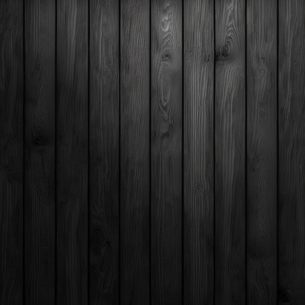 Fondo de madera negra, textura de madera vieja