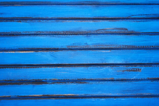 Foto fondo de madera, pintado en azul.