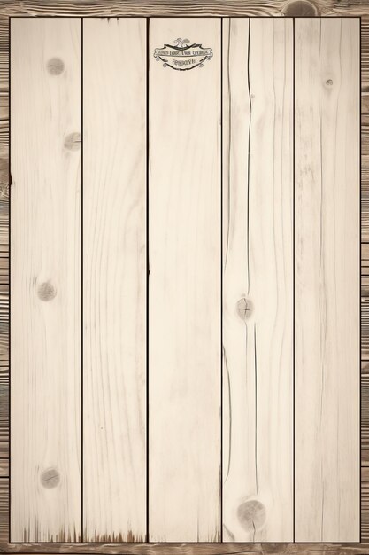 Foto un fondo de madera con una textura de tablas de madera