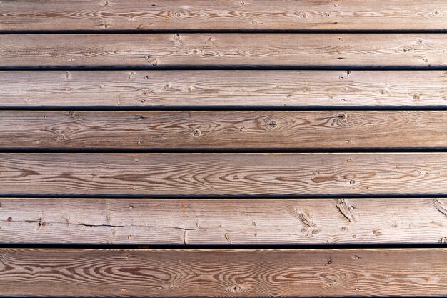 Fondo de madera vieja con tablas horizontales