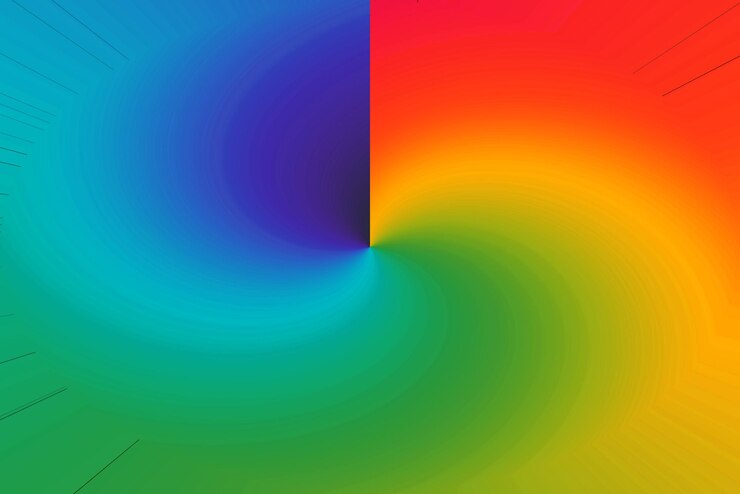 Foto fondo de malla borrosa de arco iris abstracto plantilla de colores vibrantes de arco iris degradado colorido