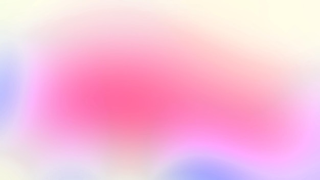 Fondo de malla de degradado borroso abstracto en vector de color suave, colorido y brillante, fácil de editar