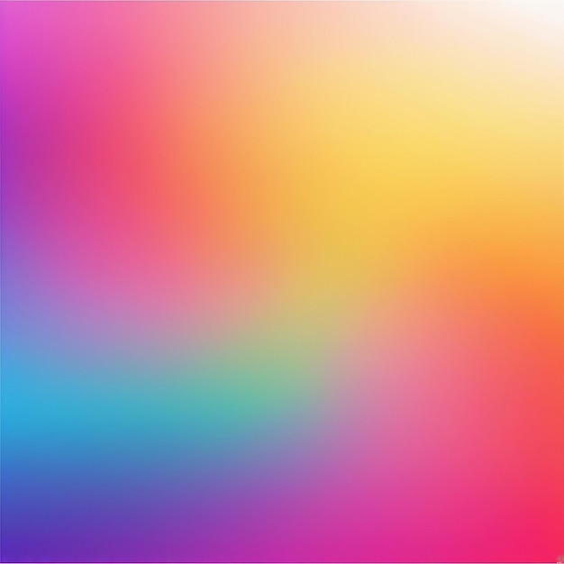 Fondo de malla de gradiente de colores borrosos y suaves Colores de arco iris brillantes modernos editables de colores suaves