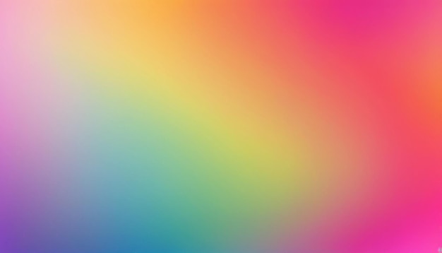 Fondo de malla de gradiente de colores borrosos y suaves Colores de arco iris brillantes modernos editables de colores suaves