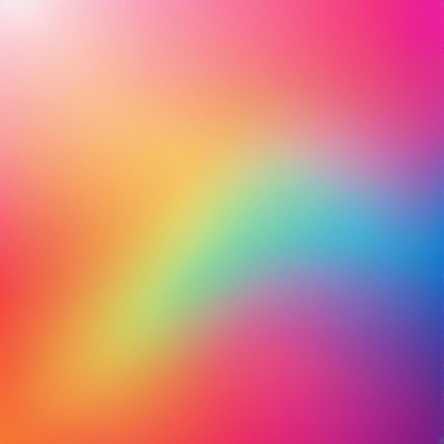 Fondo de malla de gradiente de colores borrosos y suaves Colores de arco iris brillantes modernos editables de colores suaves