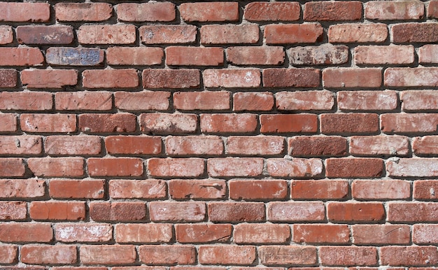 Fondo de mampostería de ladrillo rojo de estructura de pared de ladrillo, brickwall.