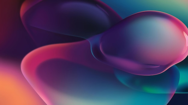 El fondo de las manchas multicolores
