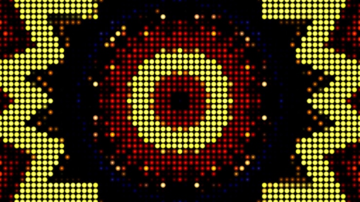 Foto fondo de mandala de efecto abstracto