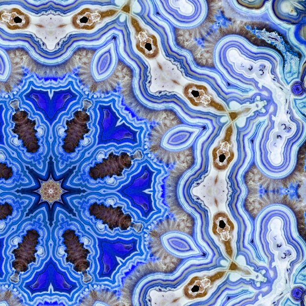 Fondo de mandala de lujo con patrón de adorno diseño de mandala mágico místico