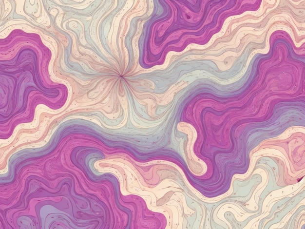 fondo de mapa topográfico floral vectorial abstracto