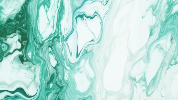 Un fondo de mármol verde Patrón abstracto de mármol turquesa