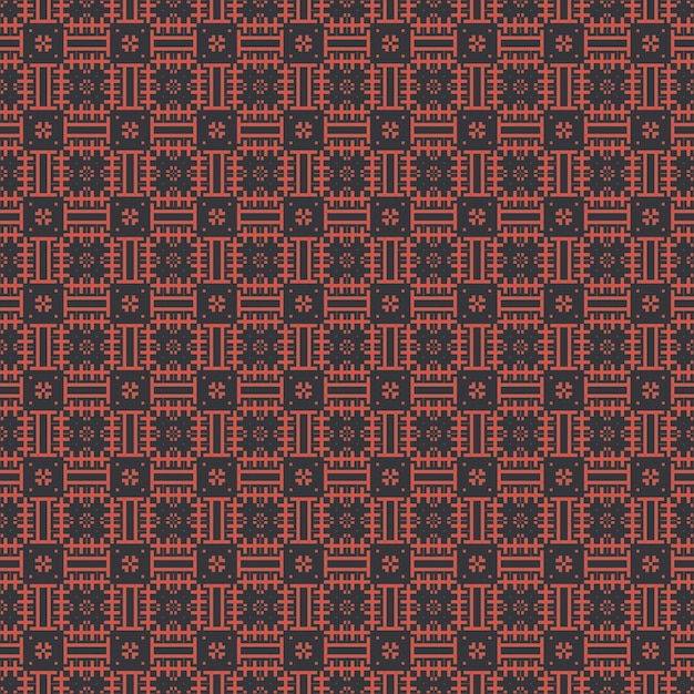 Un fondo marrón y negro con un patrón de cuadrados y la palabra zigzag.