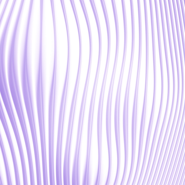 Fondo mate con estampado tridimensional, ondas y rayas. Ilustración 3d, renderizado 3d.
