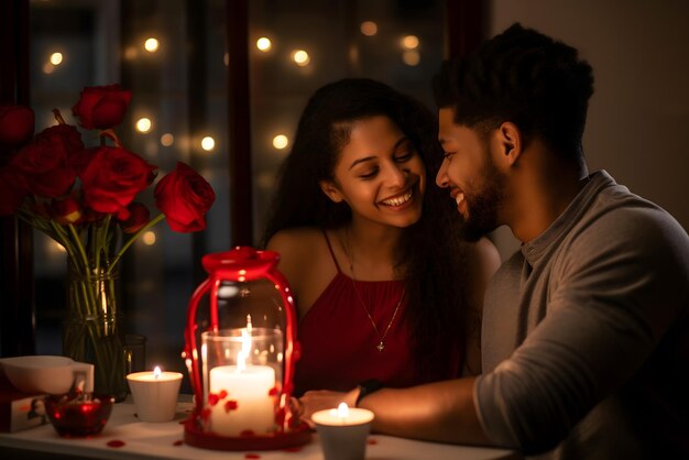 fondo de los medios sociales para el día de San Valentín lleno de tarjetas de romance