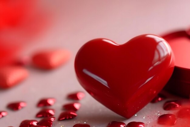 fondo de los medios sociales para el día de San Valentín lleno de tarjetas de romance