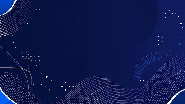 Fondo de Memphis de medio tono azul oscuro