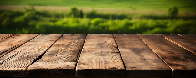 Fondo de mesa de madera vieja vacía