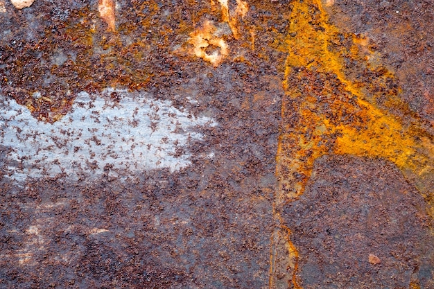 Foto fondo de metal oxidado