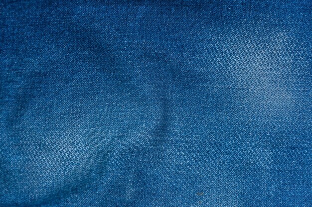 Fondo de mezclilla azul Textura de jeans de mezclilla azul Fondo de jeans