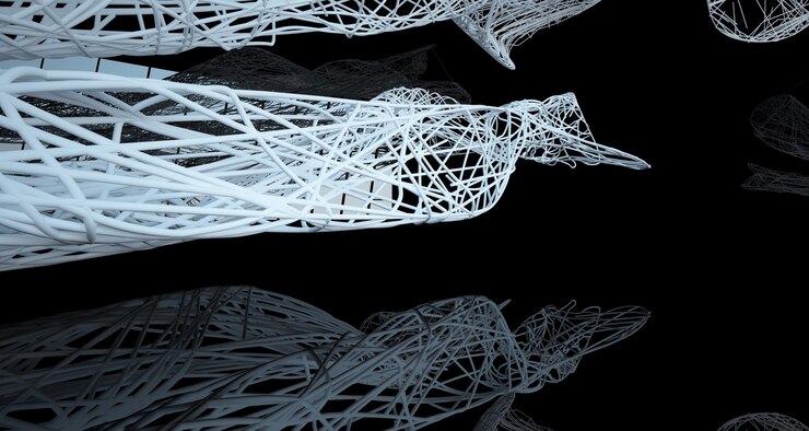 Foto fondo minimalista arquitectónico abstracto paramétrico de lujo contemporáneo