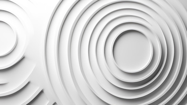 Fondo minimalista con diseño de círculos concéntricos