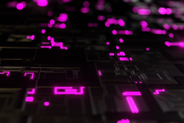 Fondo moderno 3d abstracto futurista