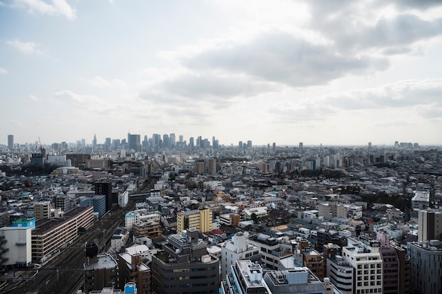 Fondo moderno de la calle tokio