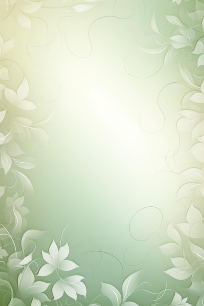 El fondo moderno con gradiente pastel suave de color caqui con un patrón de fondo de adorno floral delgado y apenas perceptible ar 23 ID de trabajo 9888b0df48e747ba9f96c4898620e372