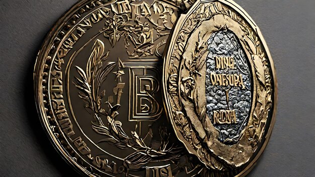 Foto fondo de moneda diseño muy genial