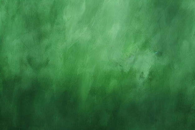 Fondo monocromático vacío pintado de verde