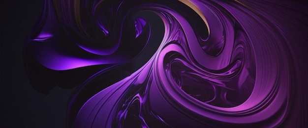 Un fondo morado y negro con un diseño en espiral.