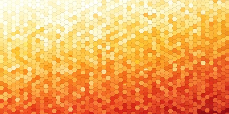 Foto fondo de mosaico amarillo naranja pixelado