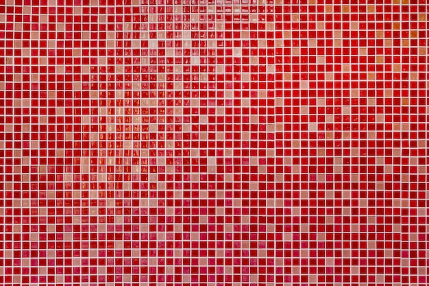 fondo de mosaico rojo