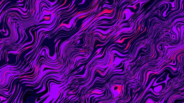 Fondo de movimiento abstracto colorido 4k Liquid Waves