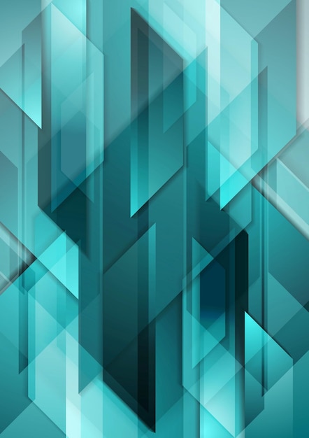 El fondo de movimiento corporativo de tecnología brillante