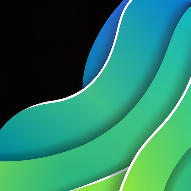 Fondo de movimiento de onda suave degradado abstracto