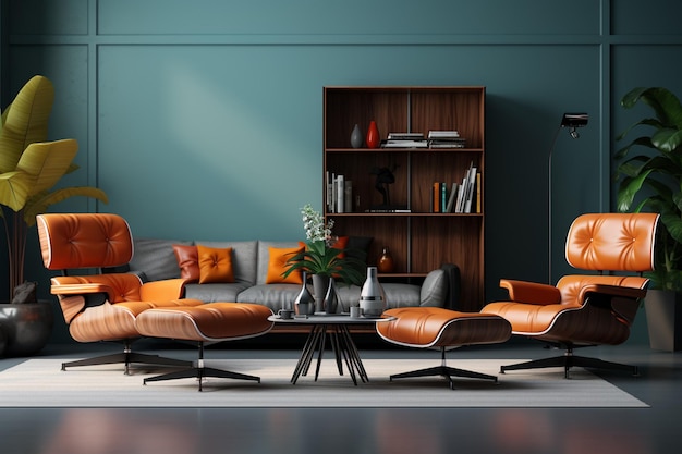 fondo de muebles modernos