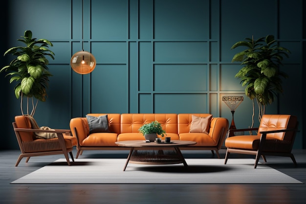 fondo de muebles modernos