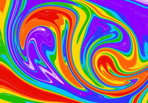 Fondo multicolor abstracto con colores de fantasía Diseño de papel tapiz de papel de regalo y más