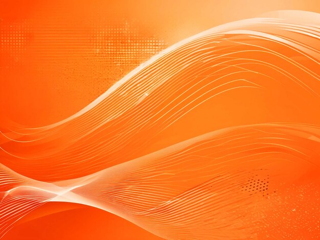 Fondo naranja abstracto con líneas y efecto de semitono HD Wallpaper Downlead