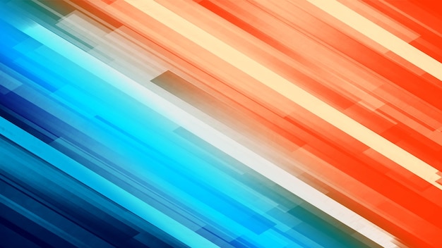 fondo naranja y azul con un fondo azul