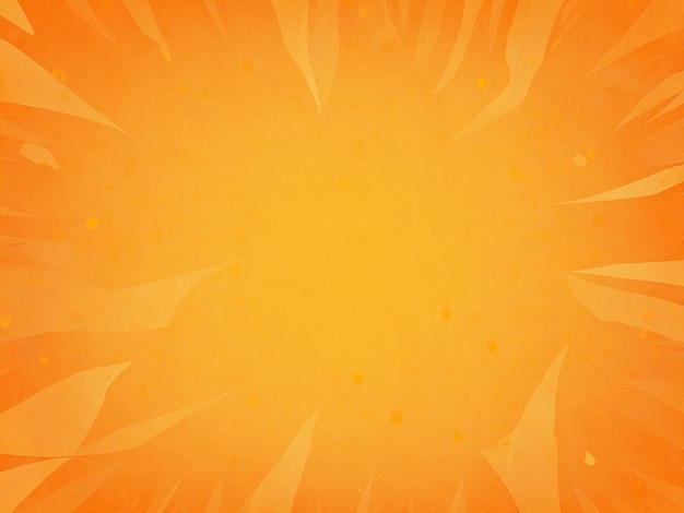 un fondo naranja brillante con un patrón de flores