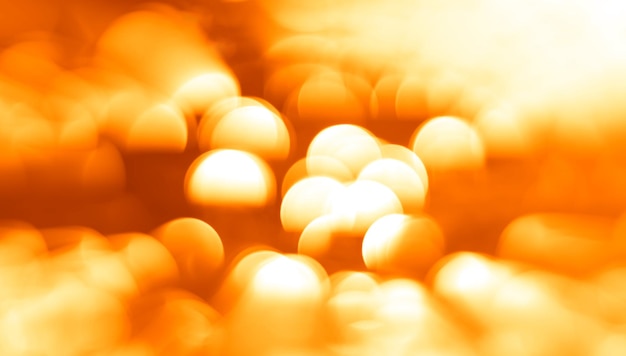 Fondo naranja océano bokeh hd